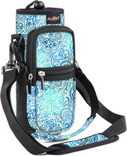 Water Bottle Sling Bag Sleeve Holder Carrier 25/32/40/64 oz,Insulated Crossbody