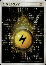 2003 Pokemon Japanese Lightning Energy Holo Magma VS Aqua NM