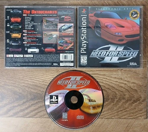 Need for Speed II 2 (Sony PlayStation 1 PS1, 1997) Complete CIB - Tested