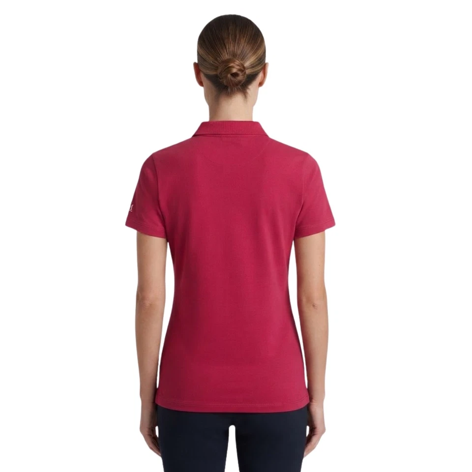 Polo mujer Giorgio di Mare algodón rosa S - Imagen 2 de 4