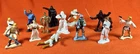 Kenner 1982 Star Wars Micro Lot of 13 Die Cast Metal Mini Figures Boba Fett C3PO