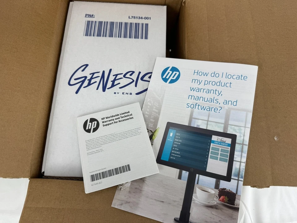 HP ENS Genesis Stand w Adapter and Cable L75134-001 - Image 3 of 4