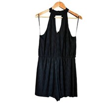 NWT  One  clothing  black  romper.  Size  large