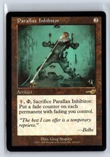 PARALLAX INHIBITOR – MTG Magic the Gathering Card – Nemesis – Rare