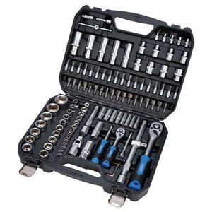 Draper 24230 HI-TORQ Metric Socket and Bit Set, 1/4 and 1/2 Sq. Dr. (110 Piece) - Image 5