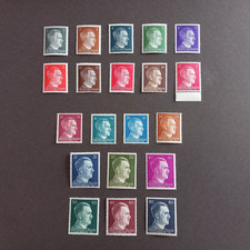 GERMANIA TERZO REICH 1941/42 EFFIGIE HITLER, SERIE DI 20 VALORI INETGRI MNH**
