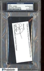 Jerry Jones Dallas Cowboys Signed 2x4 Cut PSA/DNA AUTO