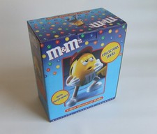 M M's "Yellow Character Radio" with Headphones, 1990's Radio Shack New-Old-Stock