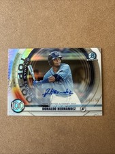 2020 Bowman - Bowman Top 100 Chrome Ronaldo Hernandez #BTP-100 Autographs /50