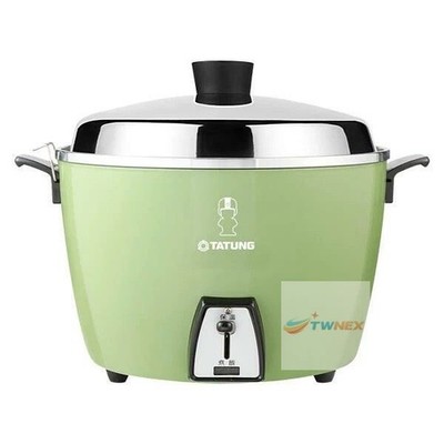 *SET* (GREEN) TATUNG TAC-06L-DGU & TAC-S03 6-CUP Rice Cooker 110V US PLUG