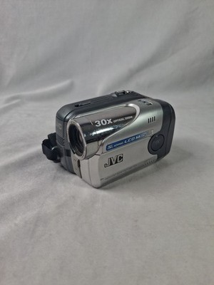 JVC GR-DA30U Silver Digital MiniDV Camcorder 30x Optical Zoom * For Parts!