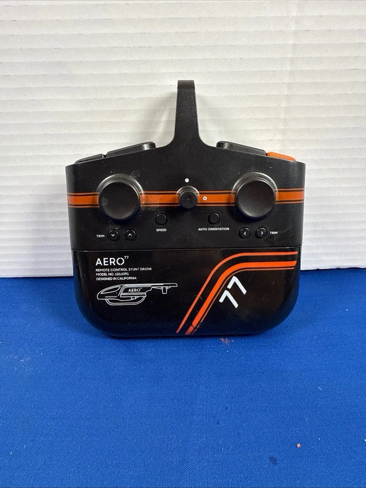 Sharper Image Aero 77 1014291 Black Ergonomic Remote Controller For Stunt Drone - Image 4 of 4