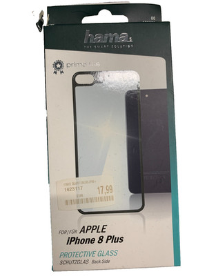 HAMA- Schutzglas für Rückseite, für Apple Iphone 8 Plus, 00178972