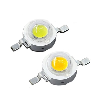 1W 3W LED Lumen Lampe Perlen 220-240LM Warmes Licht 180 Grad Abstrahlwinkel