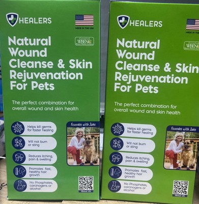(Lot of 2) Natural Wound Cleanser and Skin Rejuvenation Combo