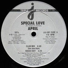 April , Special Love, (12"), VG, 3854451556
