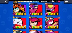 44K TROPHY | 43 MAX BRAWLER | 26 HYPER | 96/100 BRAWLER | 5 LEG | 4 MYTHIC /3HYP