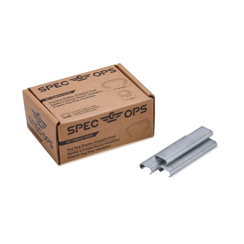 Atualize seus projetos de reparo com 11/16 pol. Anéis de porco calibre 16 (2.500 por - Imagem 2 de 4