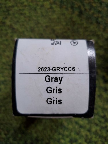 Cooper, 20A Gray 3 Way Decorator Switch Grey Heavy Duty Commercial - Picture 2 of 2