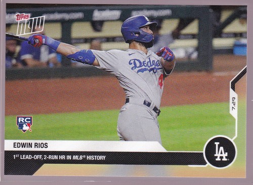 2020 Topps Now 34 Edwin Rios