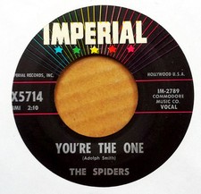 THE SPIDERS - YOU'RE THE ONE b/w TENNESSEE SLIM - IMPERIAL 45 - 1960