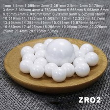 ZrO2 Zirconia Oxide Ceramic Ball Bearing G5 Resistant Corrosion Sizes: 10mm-30mm