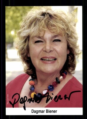Dagmar Biener Autogrammkarte Original Signiert # BC 210731
