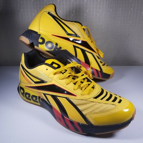Reebok Men's Futsal Fusion Running Shoe FV9289 Size 8 Yellow | eBay