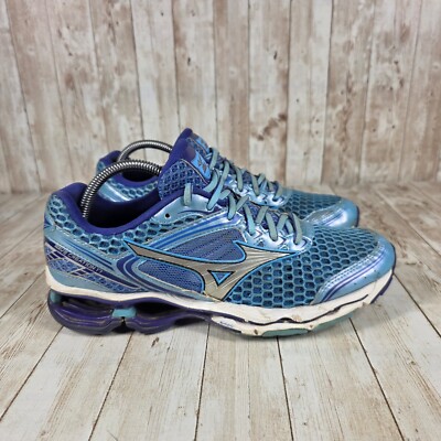 Mizuno Wave Creation 17 Running Shoes Cushioned Athletic Blue Women's 10