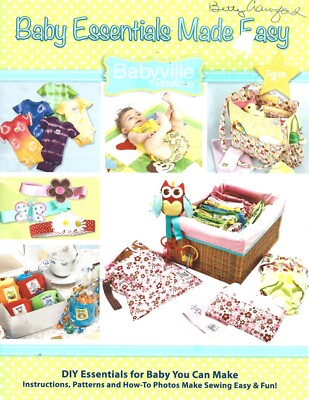 Baby Essentials Made Easy Babyville Boutique, DIY Essentials, 2015