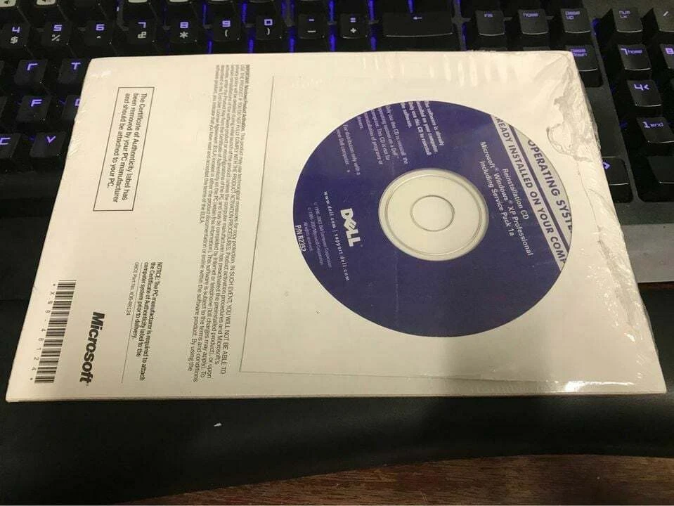 Dell Windows XP Professional SP1a Operating System Reinstallation CD 32-Bit - Image 2 of 2