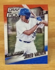 2014 Panini Prizm Draft Picks Prizms Red White and Blue Pulsar Jared Walker Los 