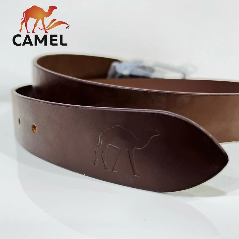 Cinturón de cuero genuino para hombre de Tierra Santa Foto 2 de 2