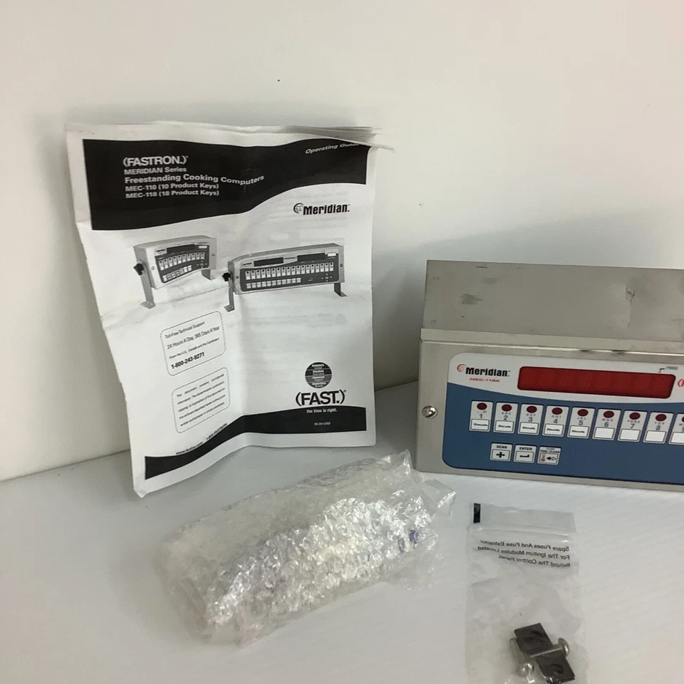 Temporizadores de computadora de cocina independientes Fastron Meridian MEC-118 18 clave de producto Foto 4 de 4