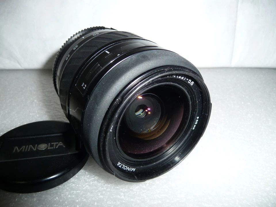 Minolta Maxxum AF 28-80 мм F4-5.6 макро зум крышки капота Японии EX Sony Alpha NoRes! - Изображение 2 из 4