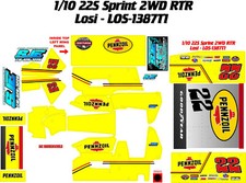 TEAM LOSI 22S  1X10 SPRINT LOS-1387T1  JAC HA...