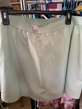 NWOT XL Mint green lightweight skort 