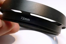 72mm Lens Hood Shade threaded metal vented