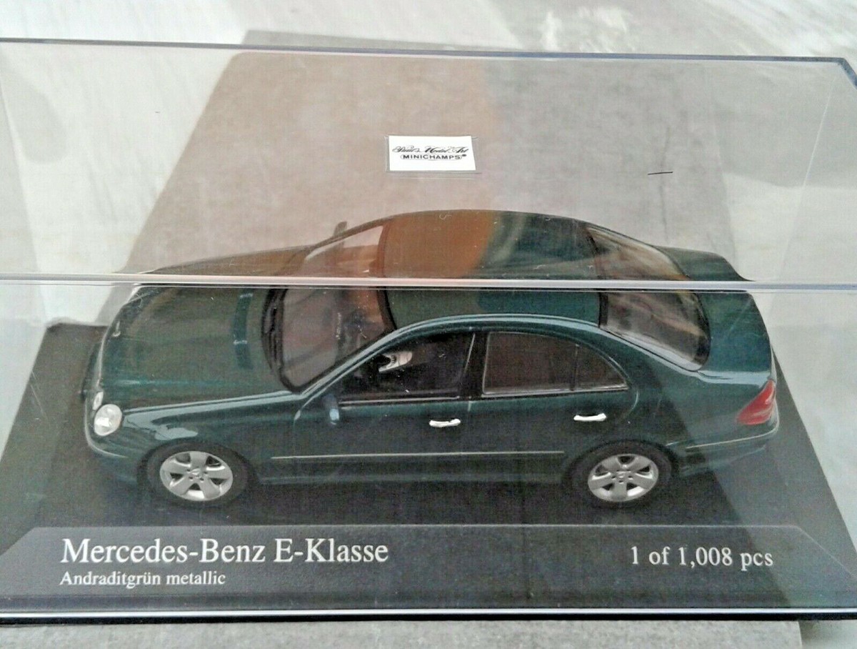 1/43 MINICHAMPS Mercedes Benz E-class, met. Green,saloon, 2001, mint+++! | eBay 1/43 MINICHAMPS Mercedes Benz E-class, met. Green,saloon, 2001, mint+++! | eBay