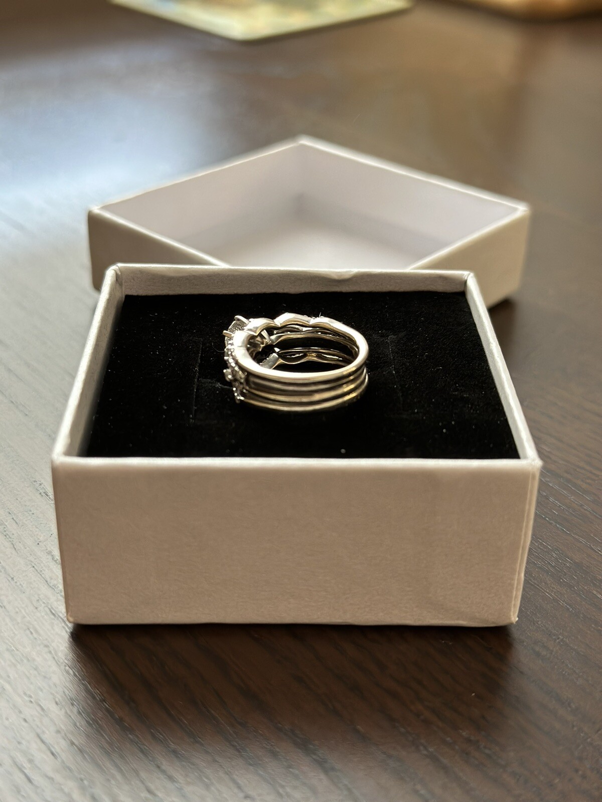 Solitaire Wedding Ring - image 3