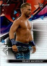 2021 Topps Finest WWE #82 Drake Maverick Refractors