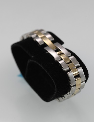 Kenneth Cole Reloj de Mujer Acero Inoxidable Plata Oro Batería Wr Blanco Cuarzo - Imagen 3 de 6