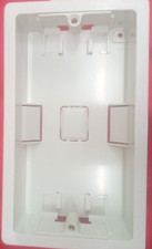 Pack of 20 x Tower 2 Gang 35mm Plaster Board Dry Lining Knockout Back Box (M113)