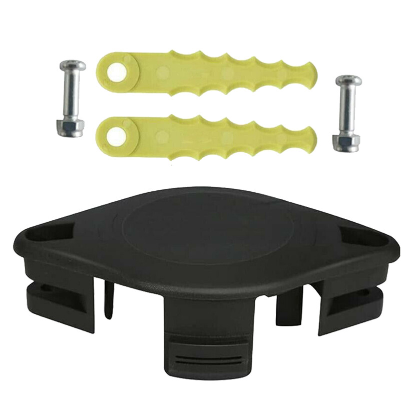 2in1 Pivoting Fixed Line Dual Bladed Trimmer Head Fit For Ryobi eBay