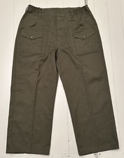 Vintage Boy Scouts Uniform Pants Men  s 34 Green Canvas Made In USA