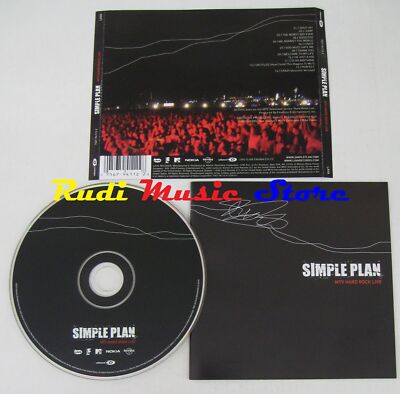 CD SIMPLE PLAN Mtv Hard Rock Live 2005 LAVA 7567-94112-2 EU NO mc DVD VHS (CS22)