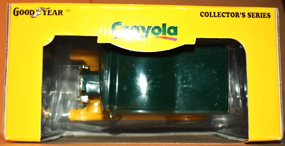 Ford 1912 Delivery Truck Bank 1/24 Crayola No.8, Green/Yellow Gearbox #76522 NIB - Image 3 of 4