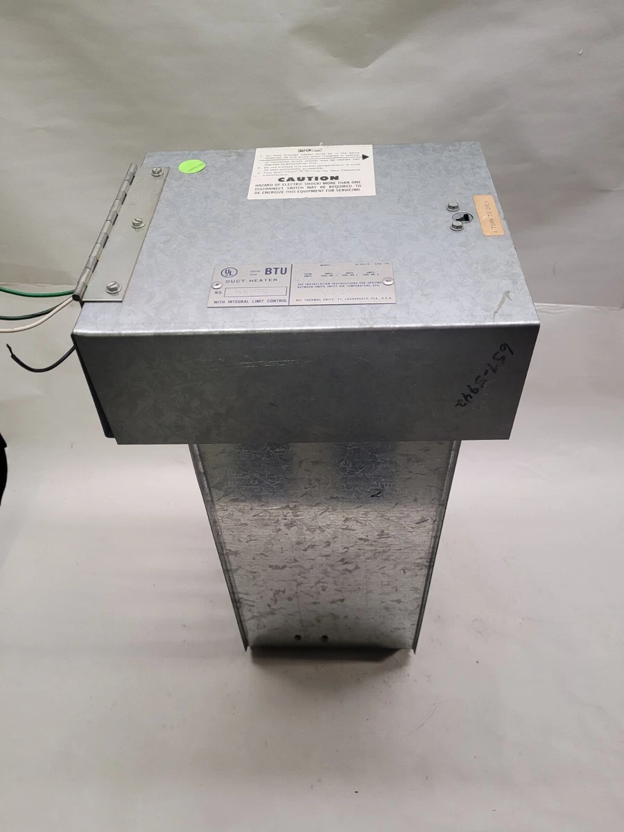 Bel Thermal Units, Inc. MR816-9.8-1 Electric Duct Heater | eBay