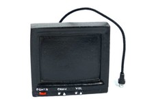 Creal 72672 alter schwarz Fernseher 1:12 für Puppenhaus