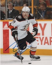 Anaheim Ducks Adam Henrique Autographed Signed 8x10 Photo COA #2